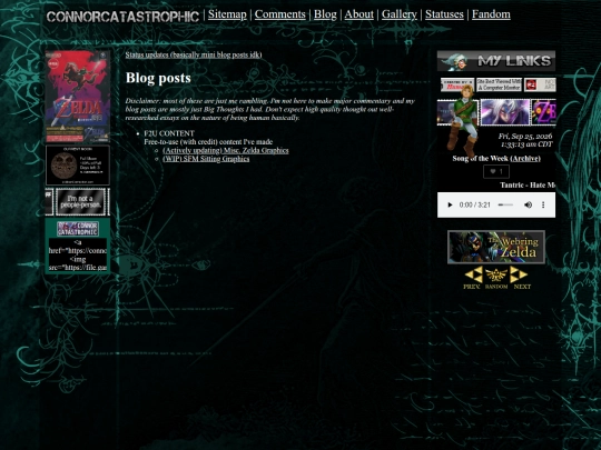 blog screenshot