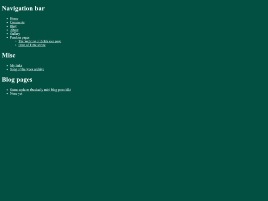 sitemap screenshot