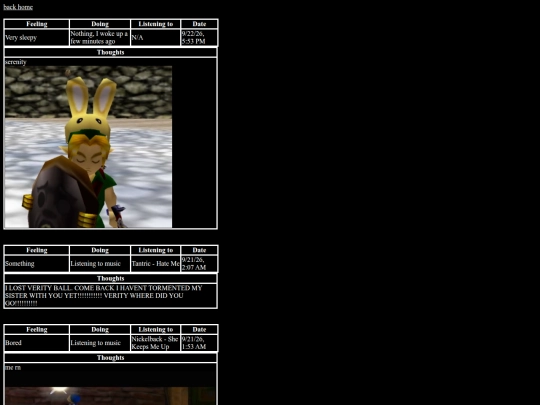 statusupdates screenshot