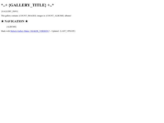 gallery/MelonGallery/templates screenshot