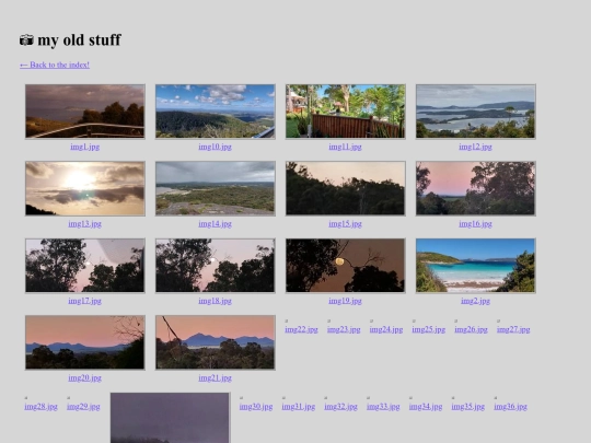gallery/my-old-stuff screenshot