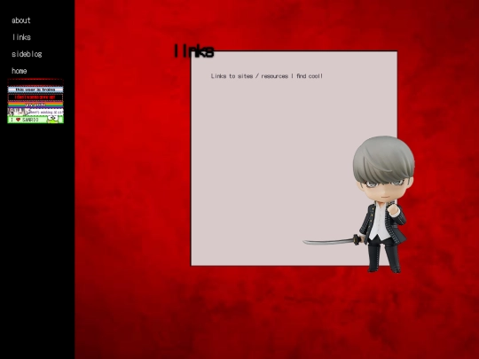 links screenshot