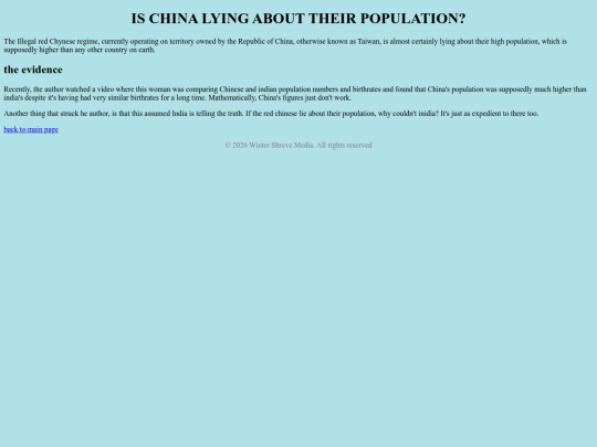 China-Population screenshot