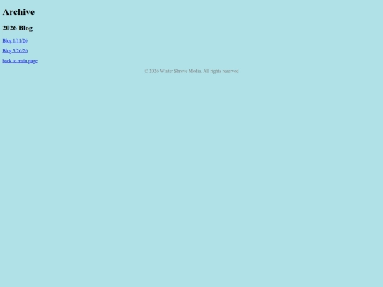 archive screenshot