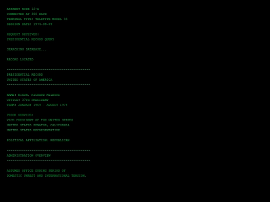 nixon screenshot