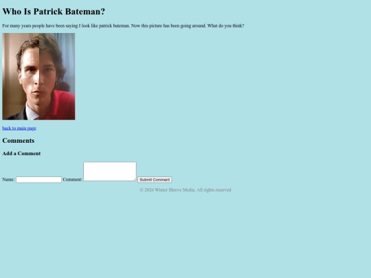 patrick-bateman screenshot