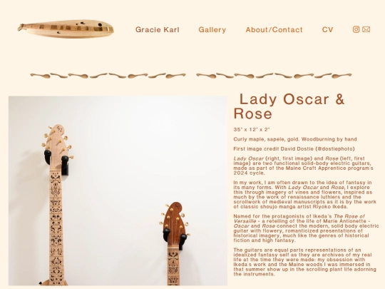 oscar-rose screenshot