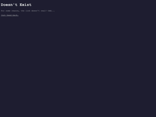 not_found screenshot