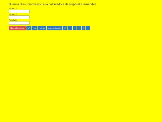 calculadora screenshot