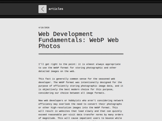 articles/web-development-fundamentals-webp-web-photos screenshot