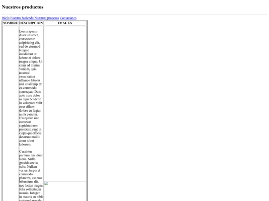 NuestrosProductos screenshot