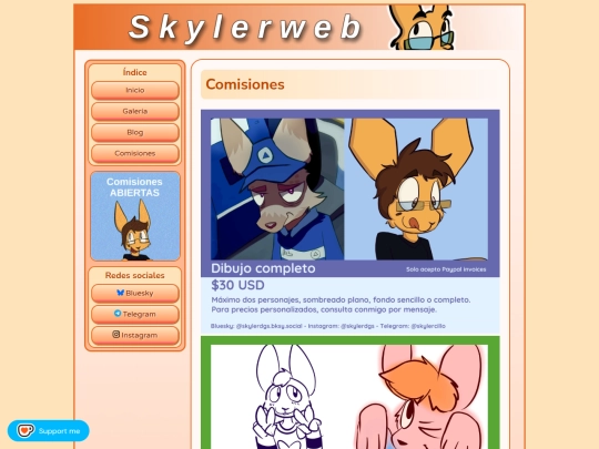 commissions screenshot