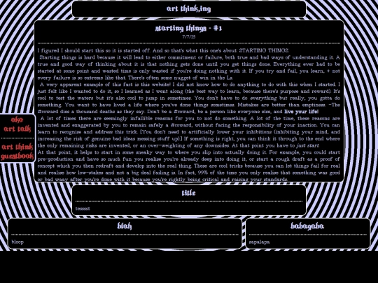artalk/think/ing screenshot