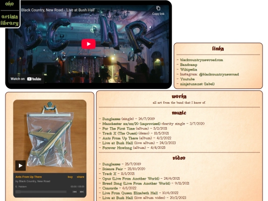 library/artists/bcnr screenshot