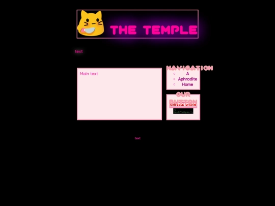 blog post template screenshot