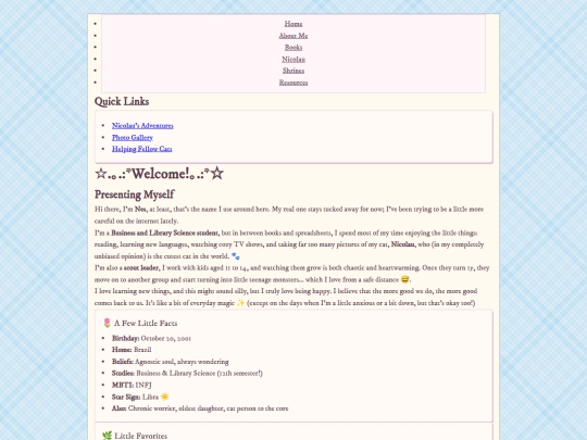 AboutMePage/AboutMe screenshot