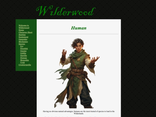 Species/Human screenshot