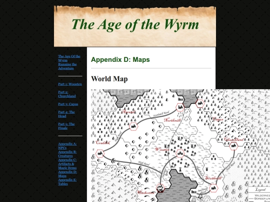 The Age of the Wyrm/AppendixD screenshot
