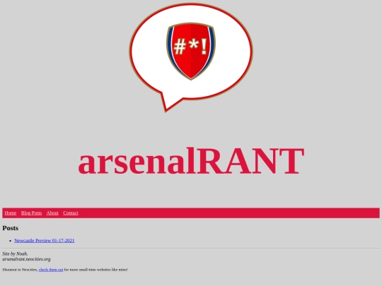 blogposts screenshot