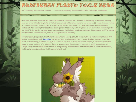 mobilesite screenshot