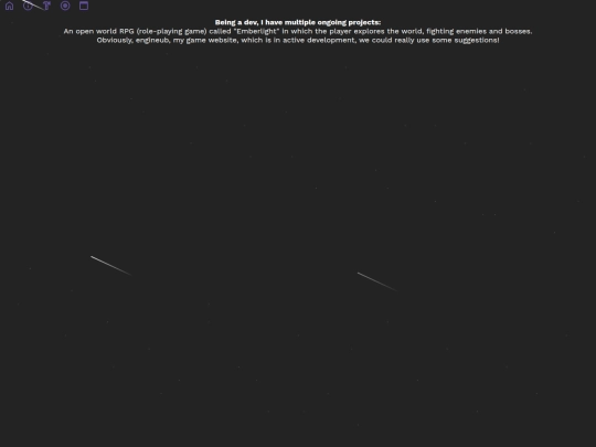 projects screenshot