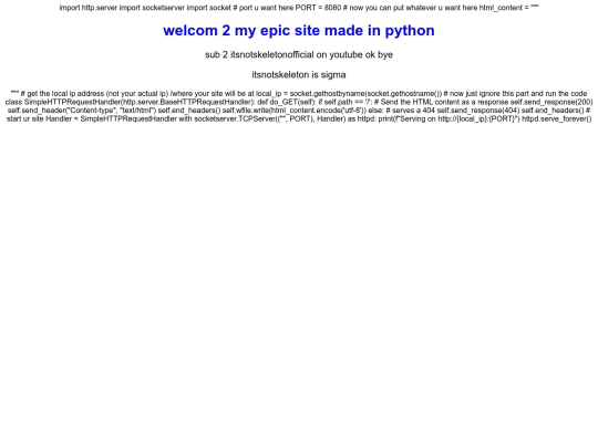 index screenshot