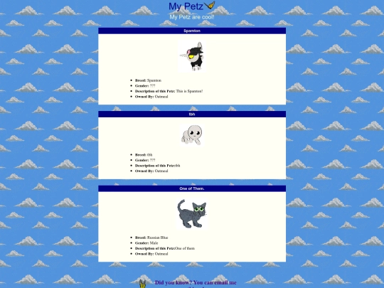 Petz screenshot