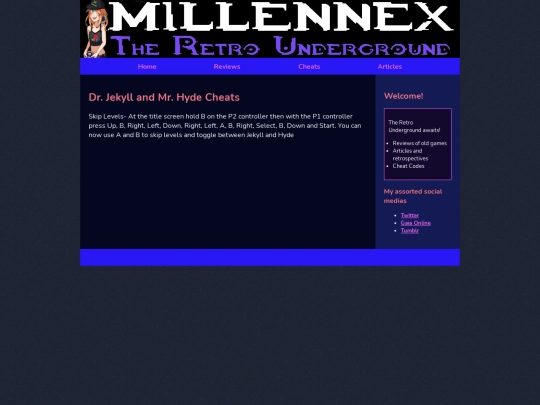 cheats/NESCheats/JekyllAndHyde screenshot