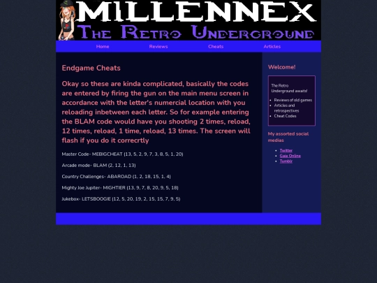cheats/PS2cheats/endgamecheats screenshot