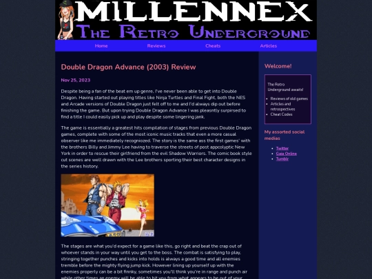 reviews/DDArev screenshot