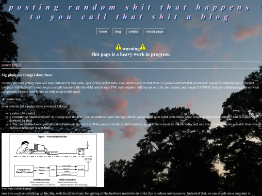 blog screenshot