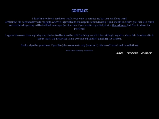 contact screenshot