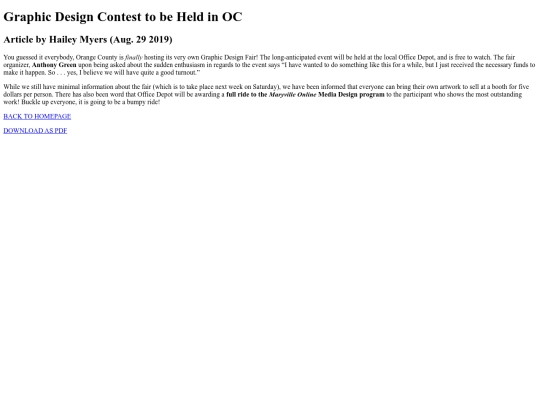 hailey-myers-news-assignment screenshot