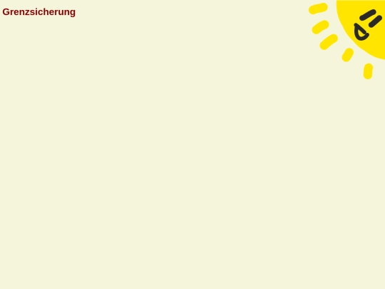 Grenzsicherung screenshot