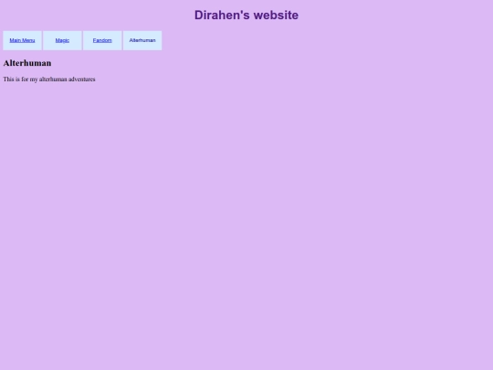 Alterhuman screenshot