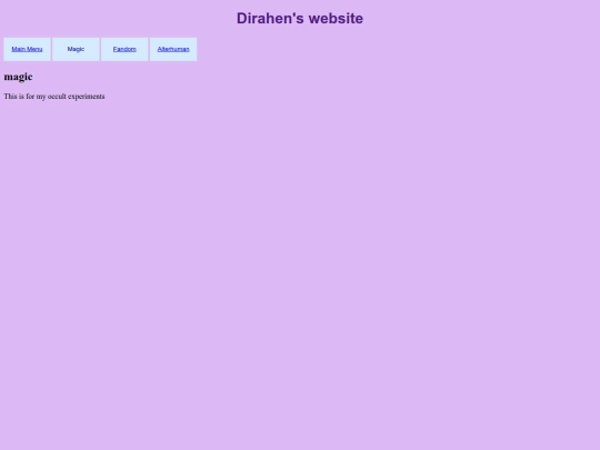 Magic screenshot