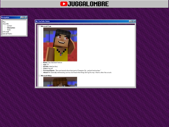 pages/characters screenshot