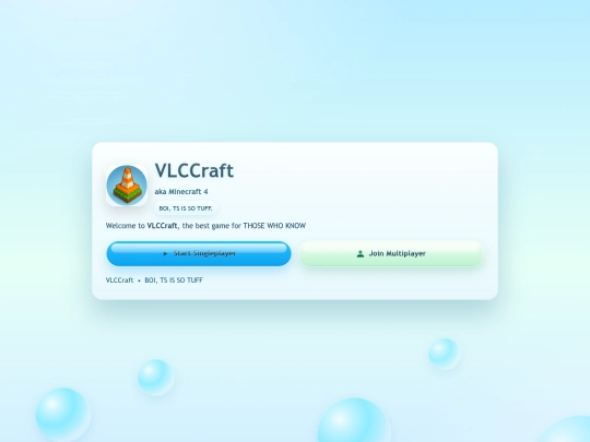 vlccraft screenshot
