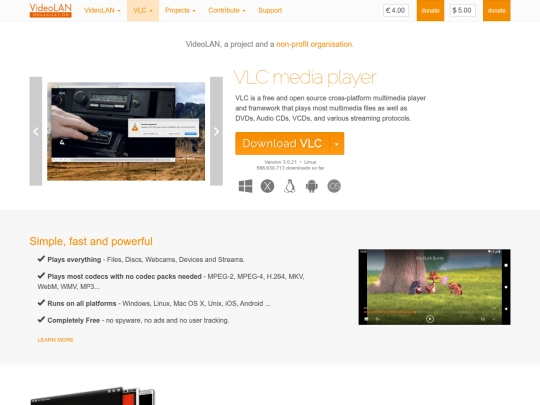 vlchome screenshot
