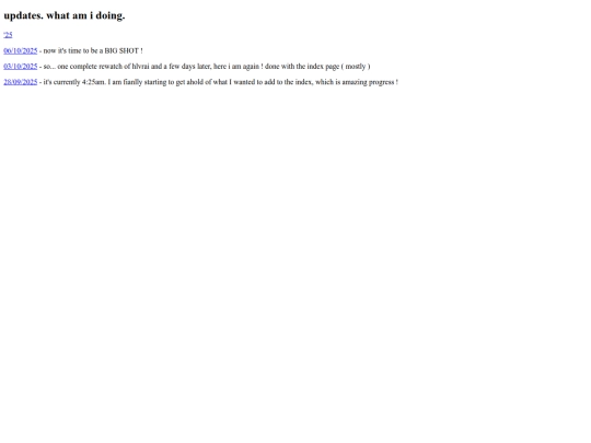updates screenshot