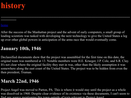 page screenshot