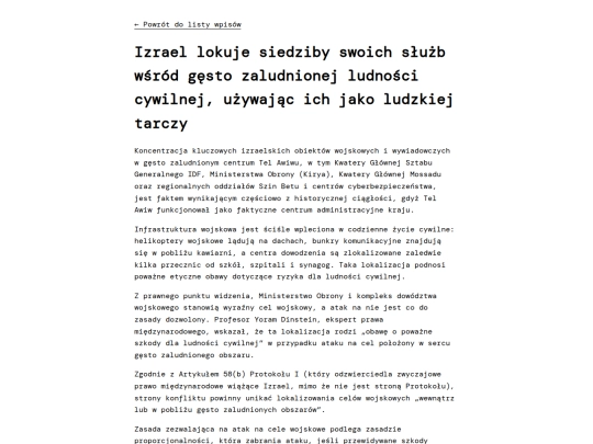 _posts/15-11-2025-izrael-uzywa-cywili-jako-ludzkich-tarcz screenshot