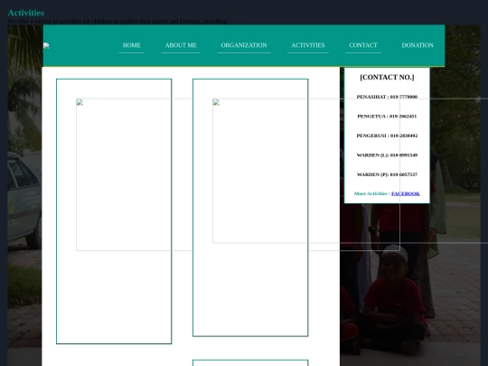 activities screenshot