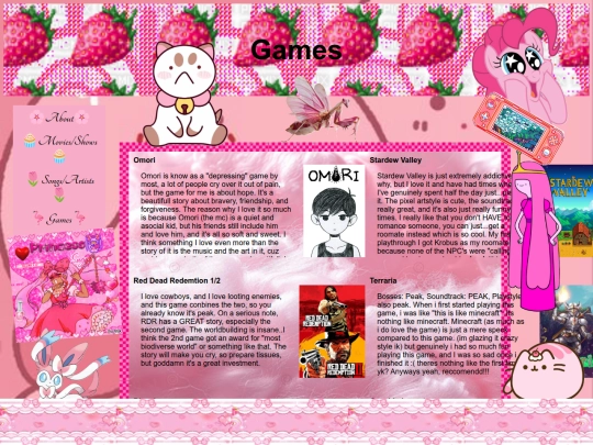 games screenshot