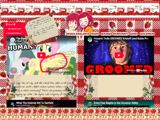 videos screenshot