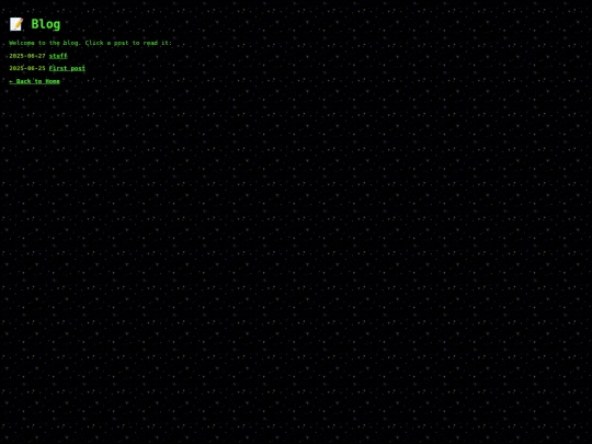 blog screenshot