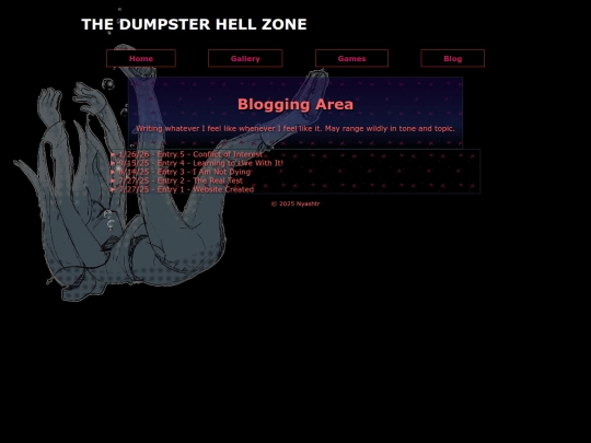 blog screenshot