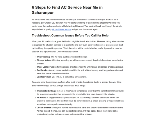 6-steps-to-find-ac-service-near-me-in-saharanpur-202608220919 screenshot