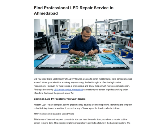 find-professional-led-repair-service-in-ahmedabad-202608131155 screenshot