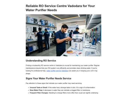 reliable-ro-service-centre-vadodara-for-your-water-202609050747 screenshot